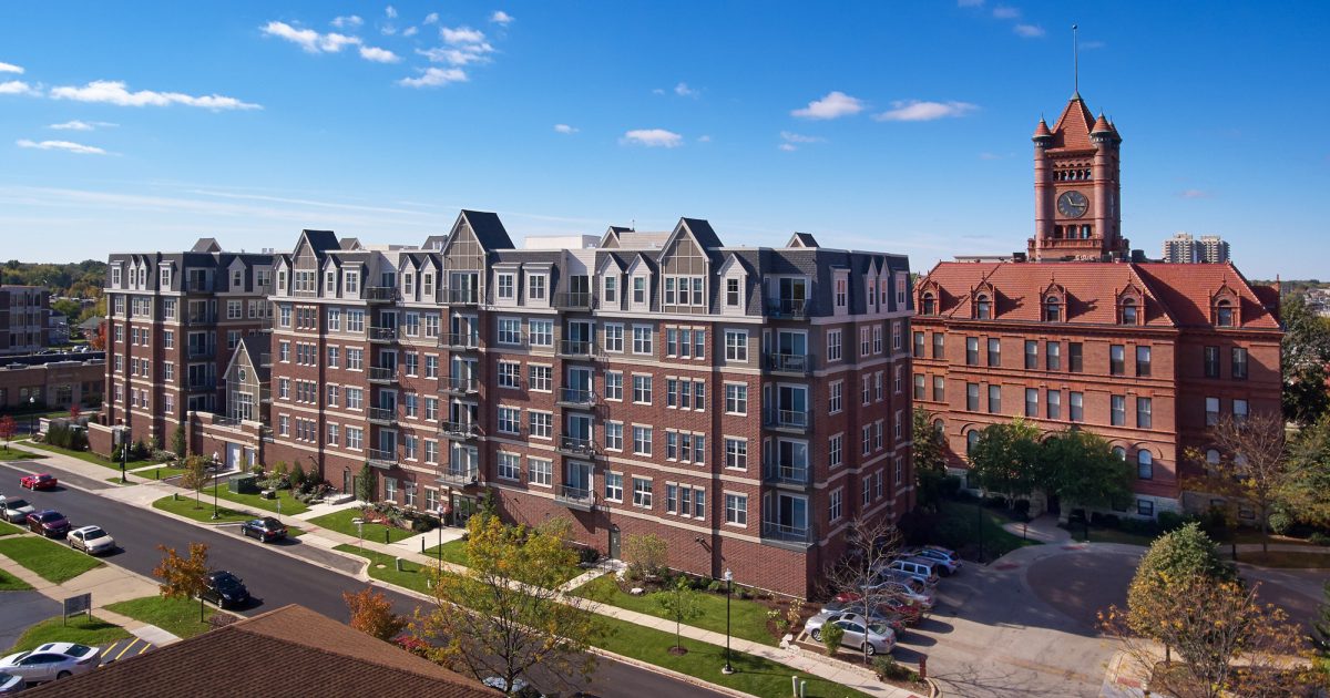 Courthouse Square Apartment Development in Wheaton, IL | Focus